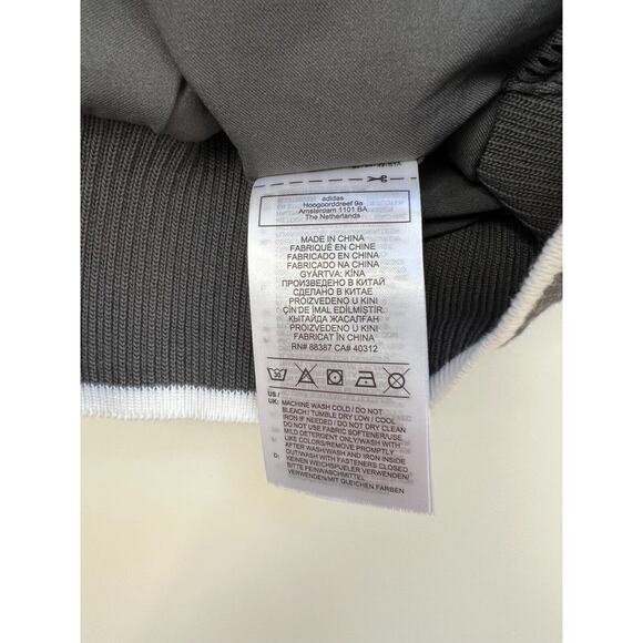 Adidas VRCT Primeblue Gray Jacket FP8121 Men’s Size S $100 NWT - Picture 3 of 9